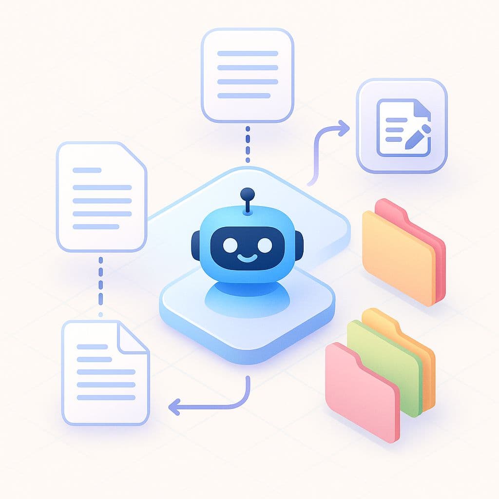 Document-Management Agent illustration
