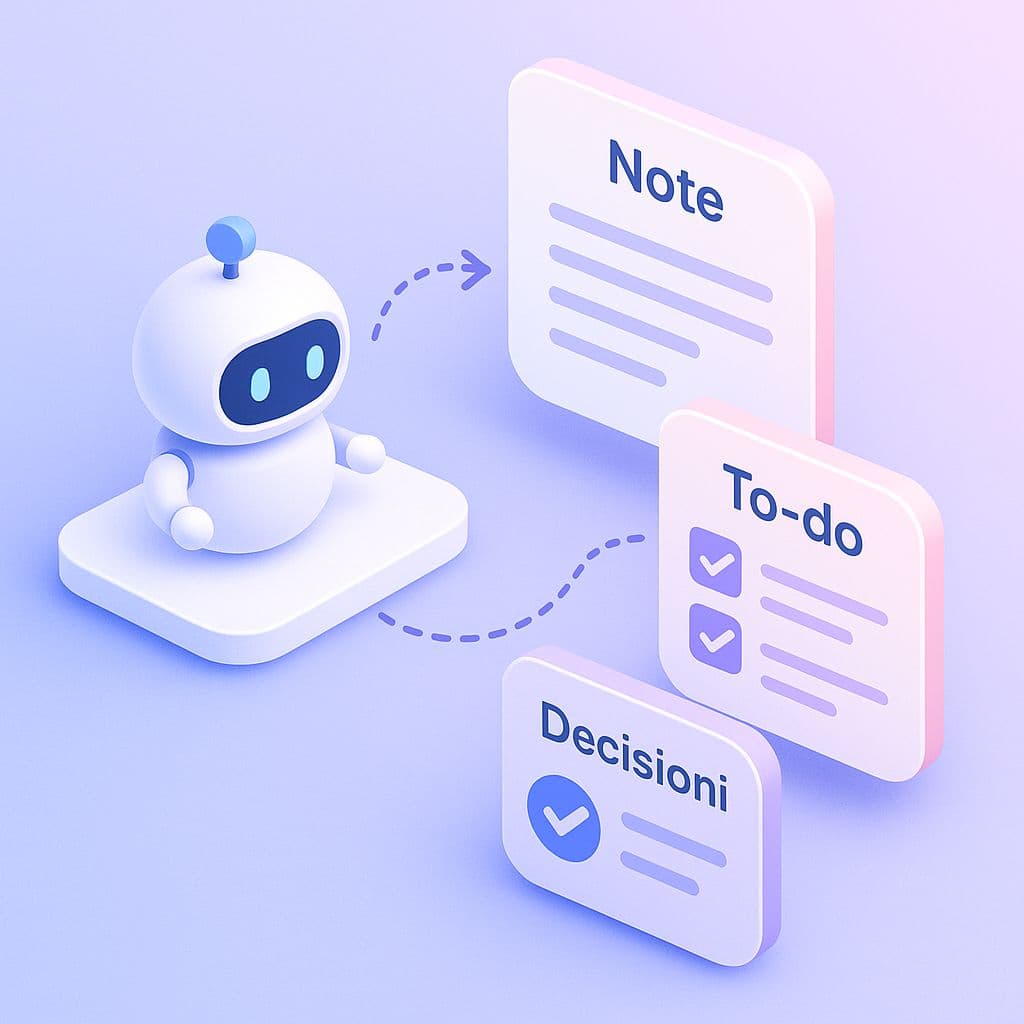 Meeting-Transcription Agent illustration