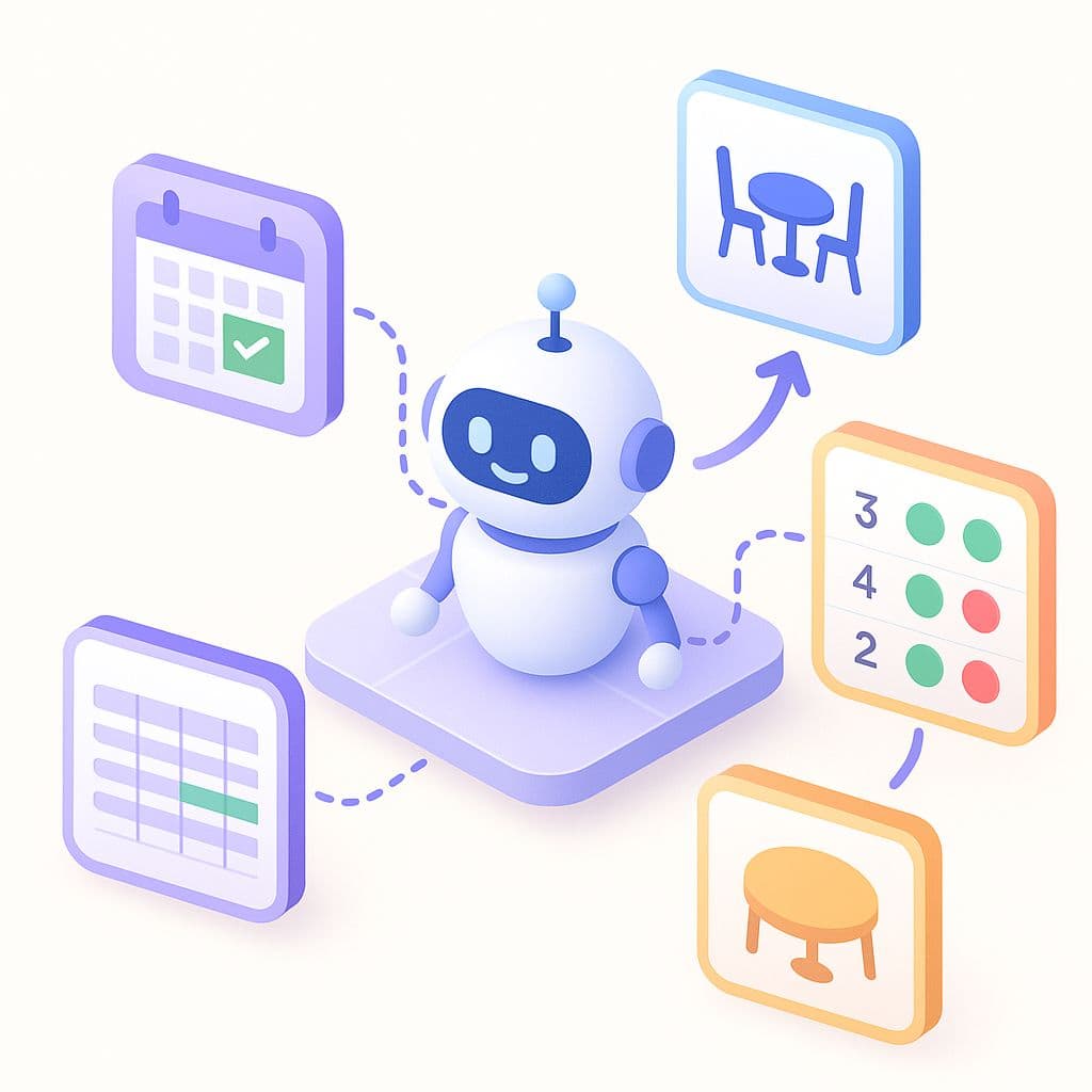 Restaurant-Bookings Agent illustration