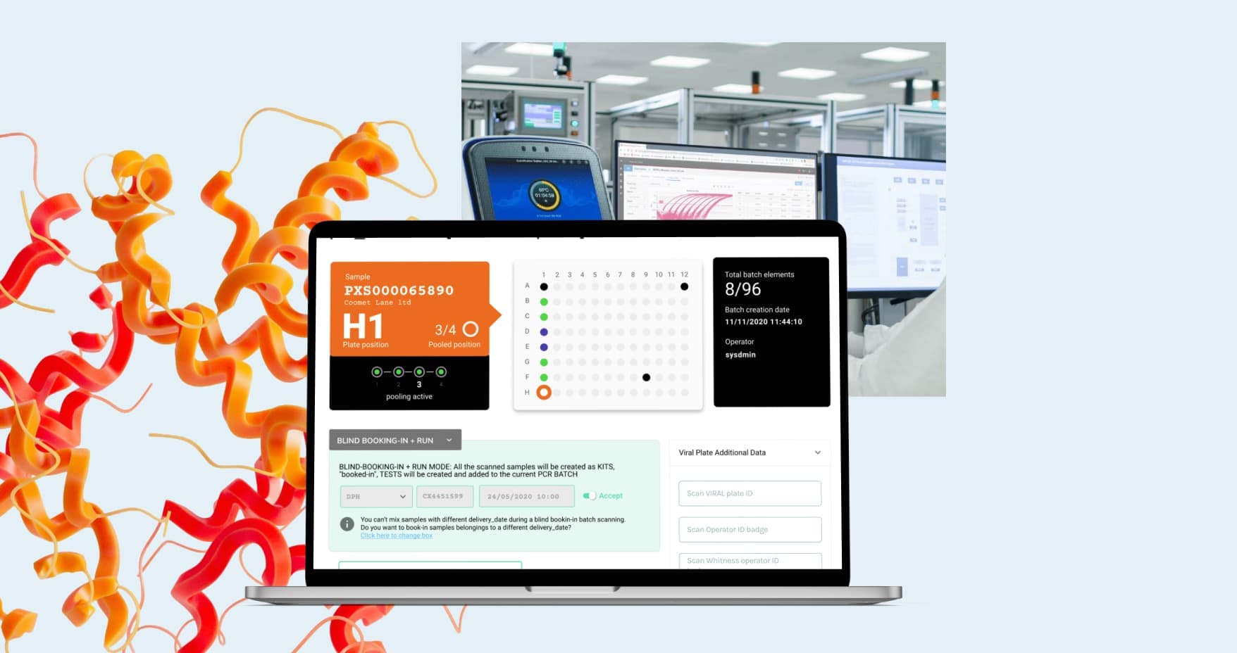 Oncologica — A bespoke cloud LIMS built to absorb pandemic testing volume