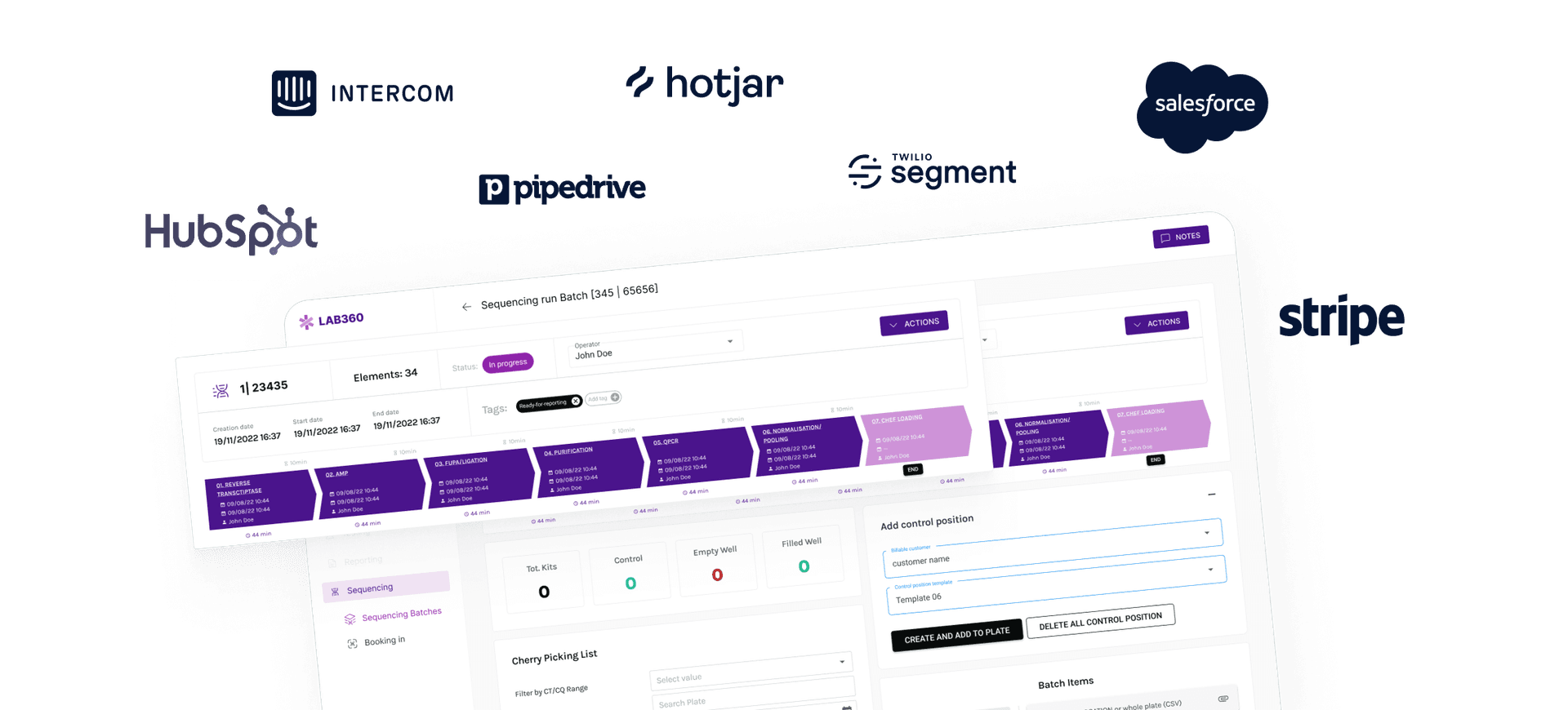 Website and systems integration illustration
