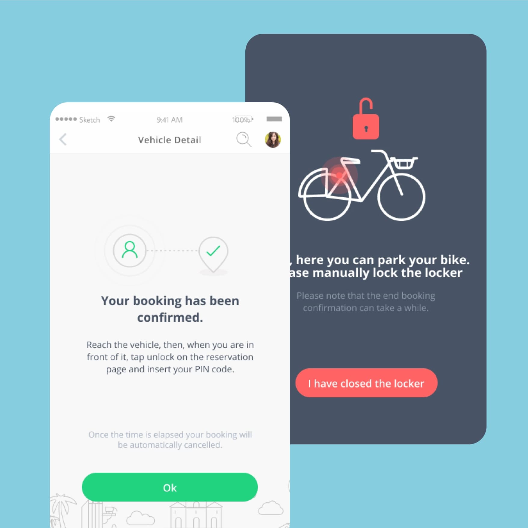 City of Cagliari — Bike-sharing — fleet map